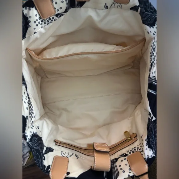 Tory Burch Large Ella Muse Printed Tote Bag - Picture 9 of 10